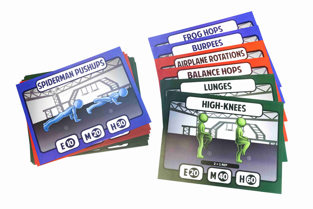 Ninja Warrior Station Cards Primary 